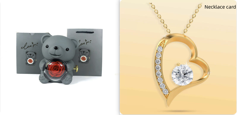 Medvjedić s Vječnom ružom